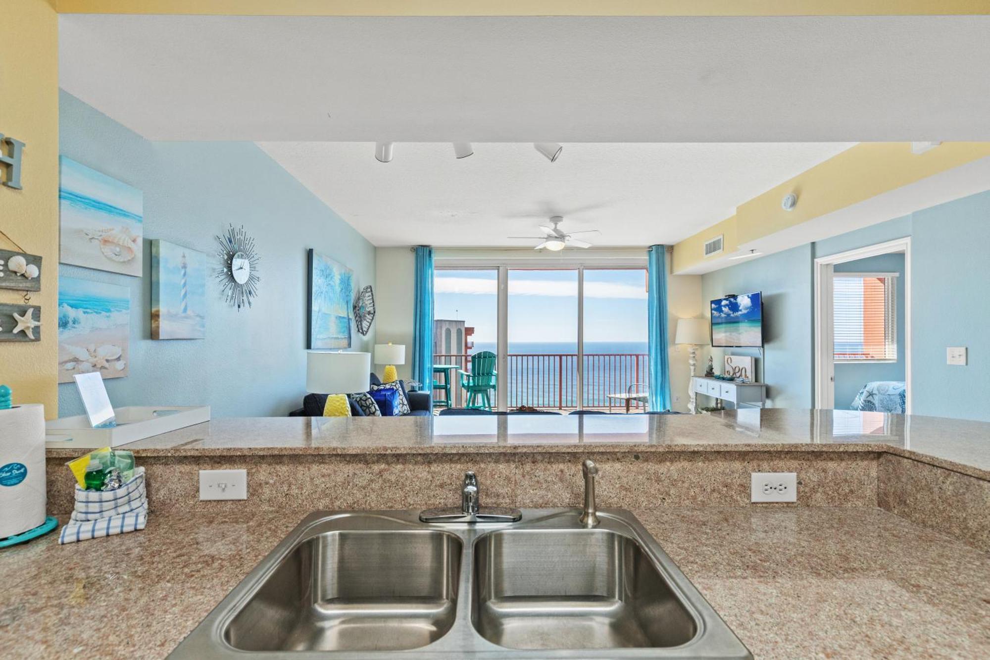 Penthouse With Beautiful Beach Views! 1 Bedroom, 2 Bathroom Penthouse! Panama City Beach Exterior foto