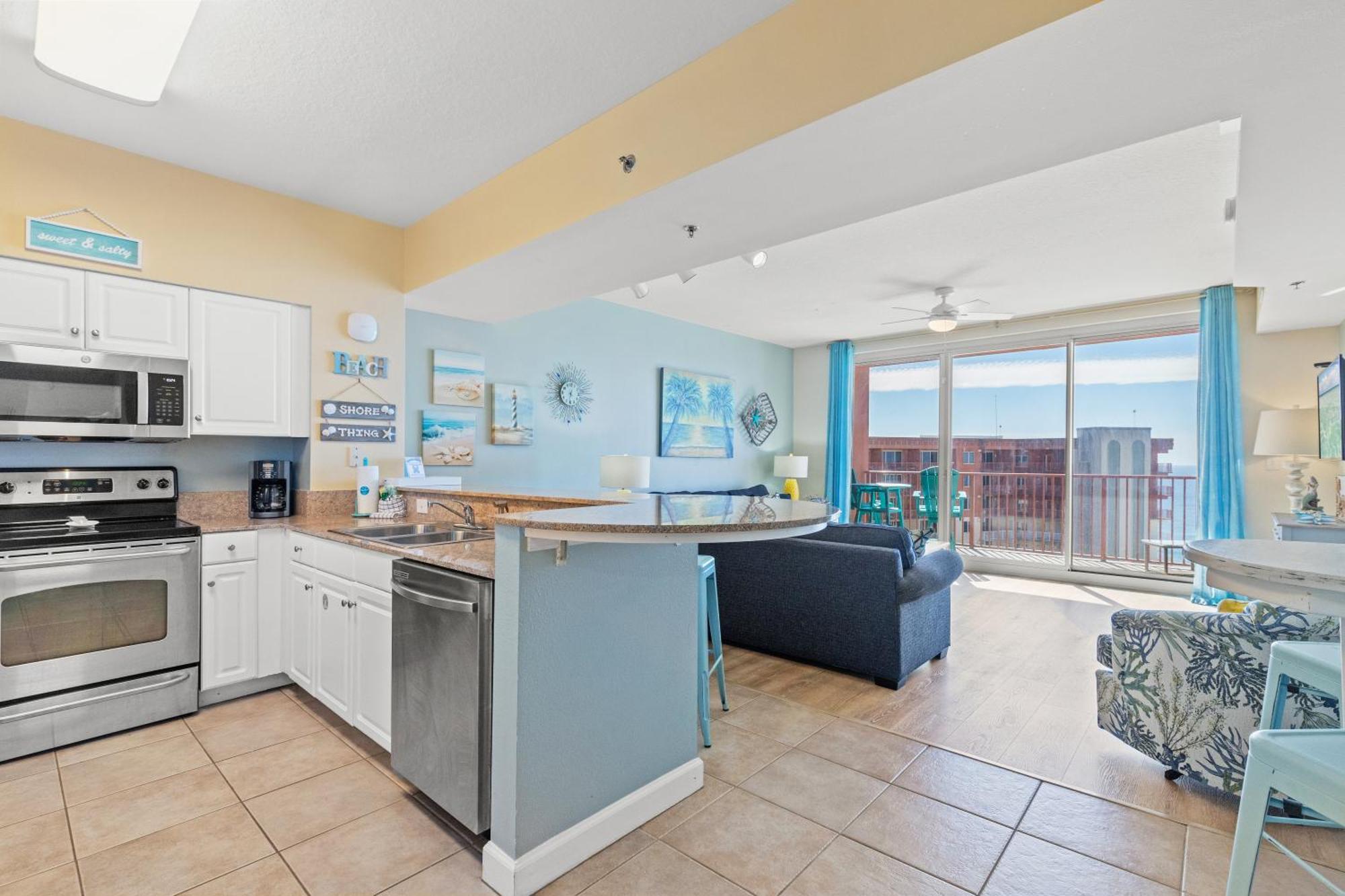 Penthouse With Beautiful Beach Views! 1 Bedroom, 2 Bathroom Penthouse! Panama City Beach Exterior foto